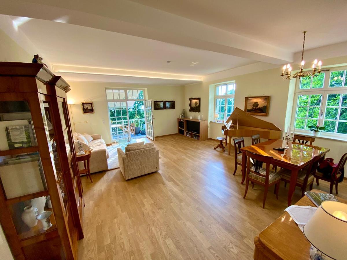 Ferienwohnung Natur Und Kunst Dresda Esterno foto