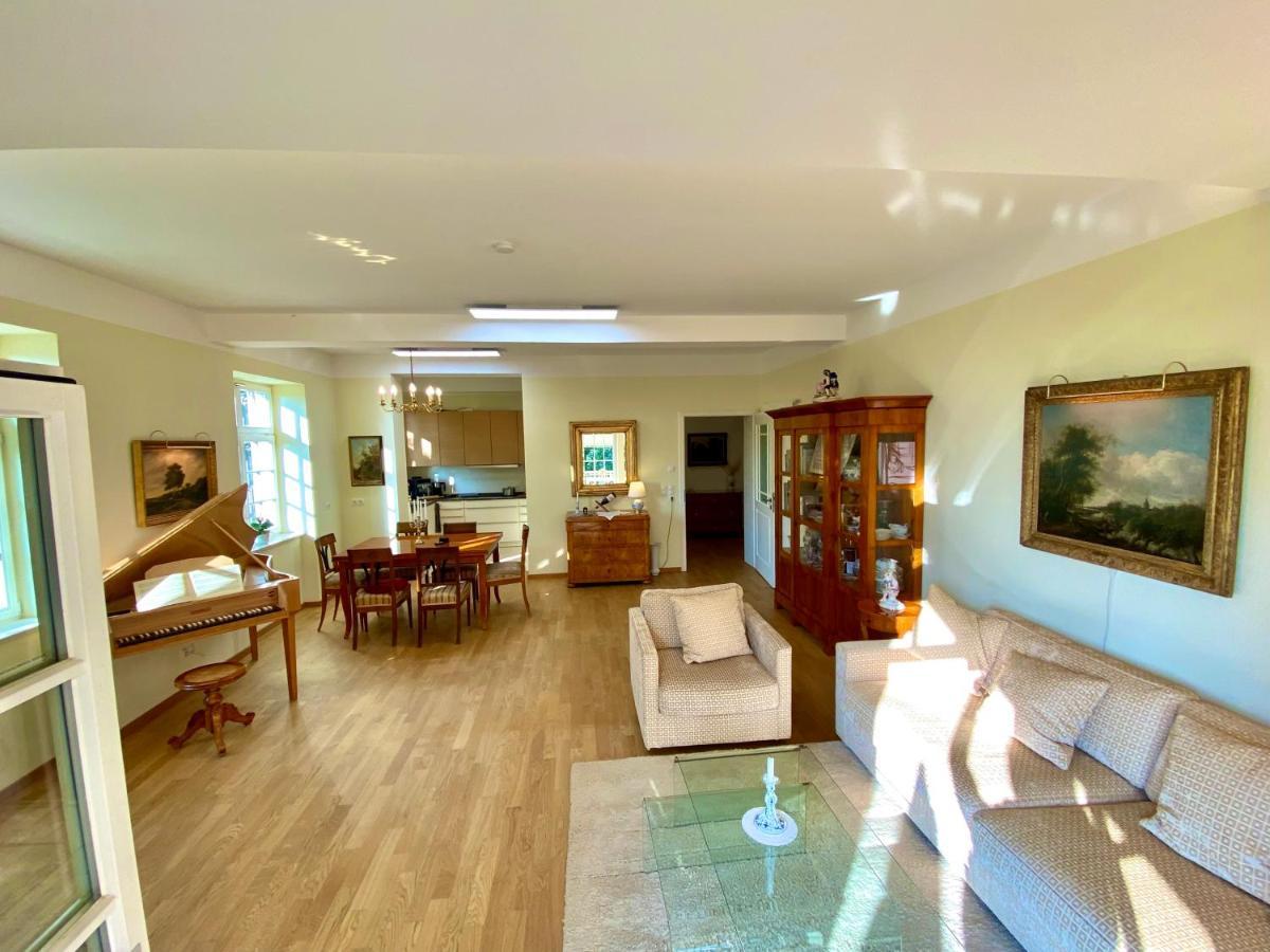 Ferienwohnung Natur Und Kunst Dresda Esterno foto