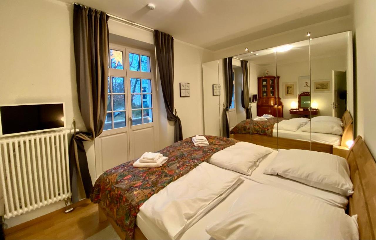 Ferienwohnung Natur Und Kunst Dresda Esterno foto