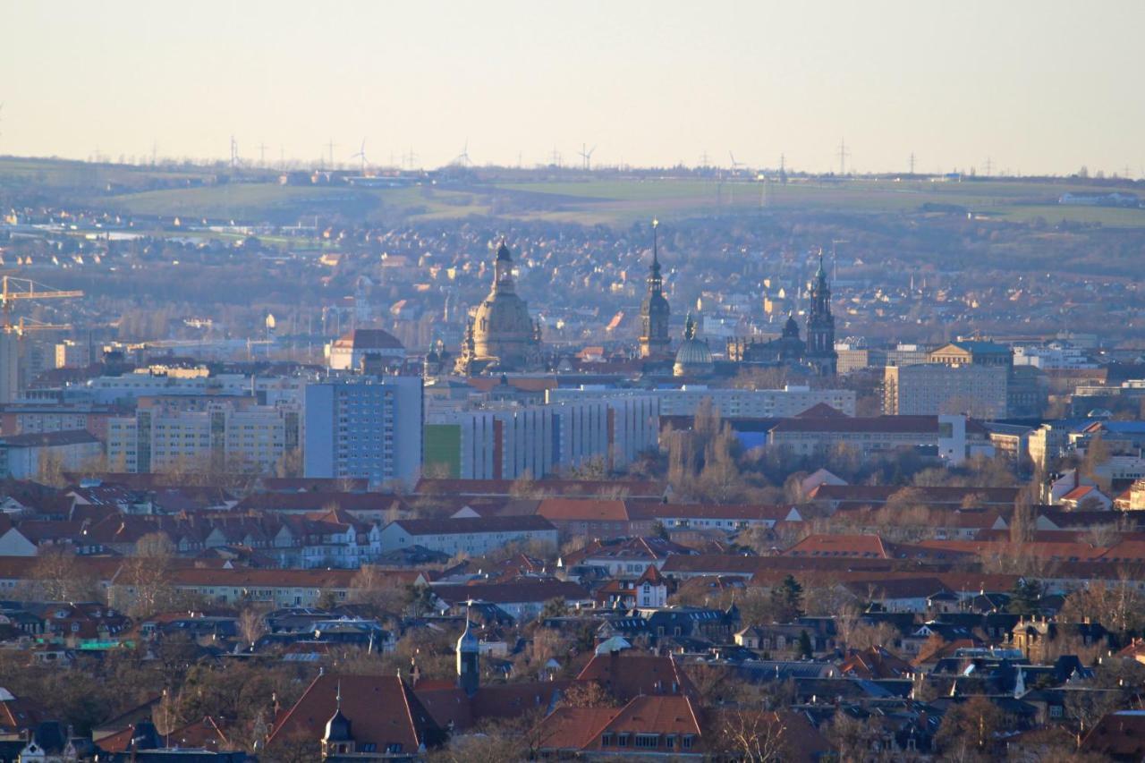 Ferienwohnung Natur Und Kunst Dresda Esterno foto