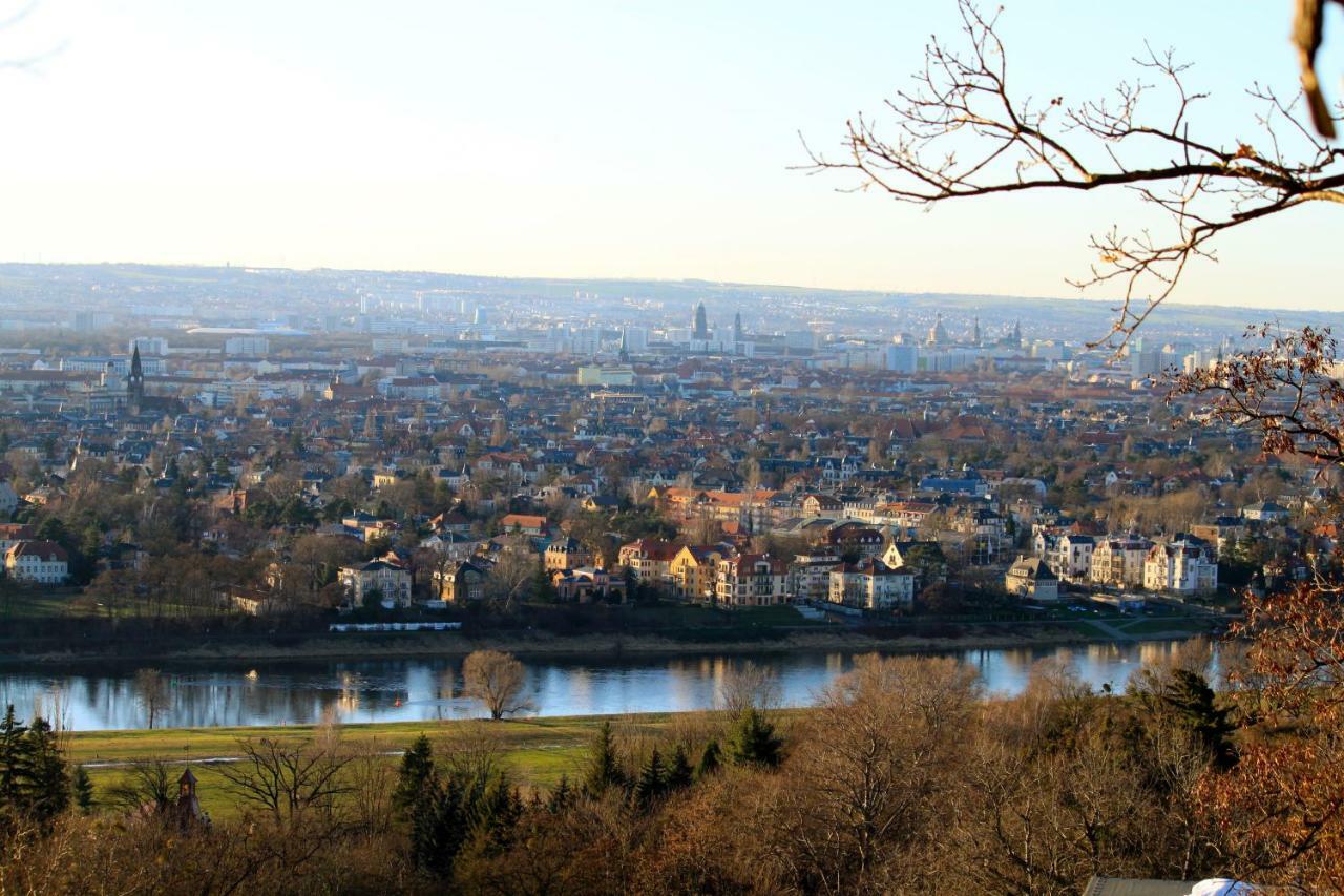 Ferienwohnung Natur Und Kunst Dresda Esterno foto