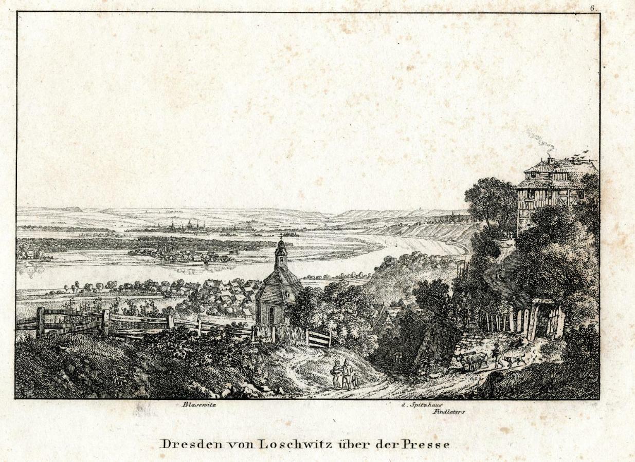 Ferienwohnung Natur Und Kunst Dresda Esterno foto