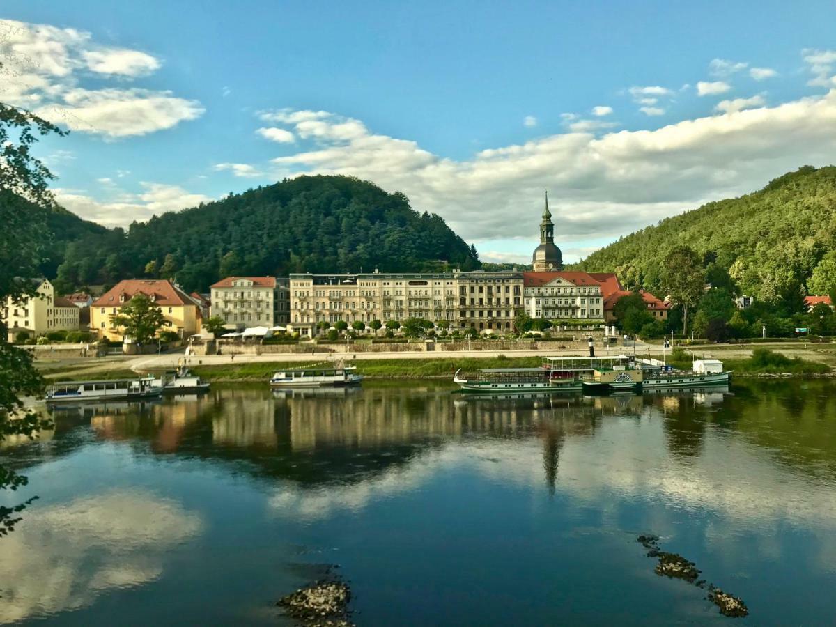 Ferienwohnung Natur Und Kunst Dresda Esterno foto