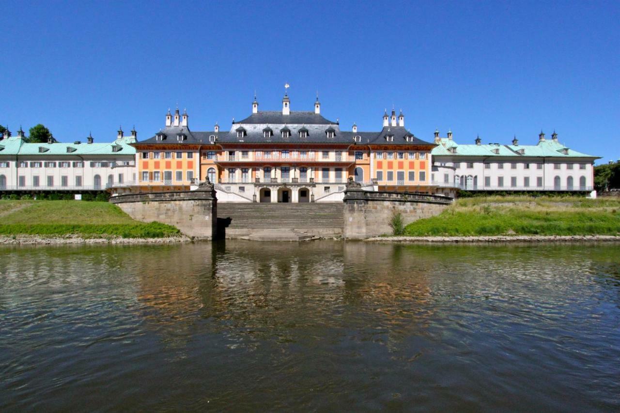 Ferienwohnung Natur Und Kunst Dresda Esterno foto